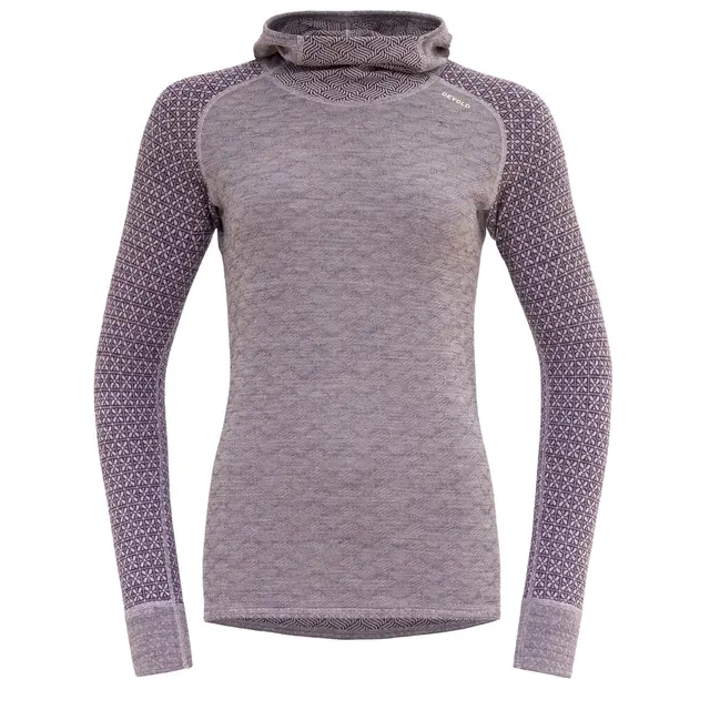 Hettegenser til dame XS Devold Kvitegga Merino Hoodie W XS 167 