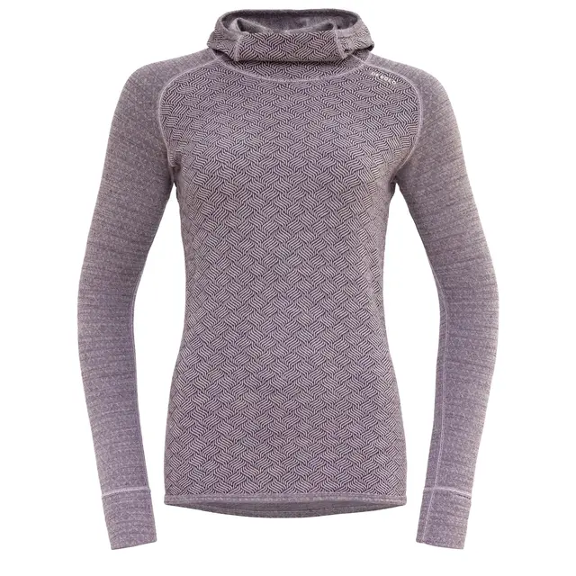 Hettegenser til dame XS Devold Kvitegga Merino Hoodie W XS 167 