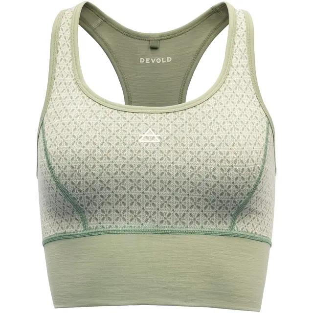 Sportstopp til dame XS Devold Kvitegga Merino Top W XS 010 