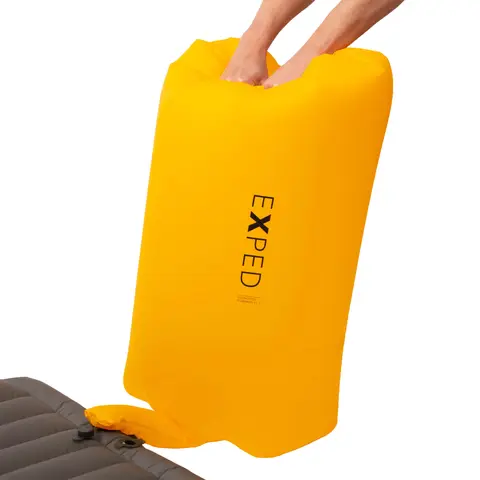 Pumpepose til Exped 89 liter Exped Schnozzel Pumpbag UL L Yellow