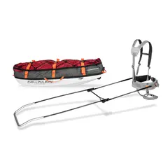 Pulkpakke 125 cm Fjellpulken Touring Kit 125 cm Red