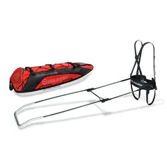 Pulkpakke 130 cm Fjellpulken Xcountry 130 cm Red