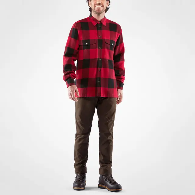 Skjorte til herre S Fjällräven Canada Shirt M S 320 