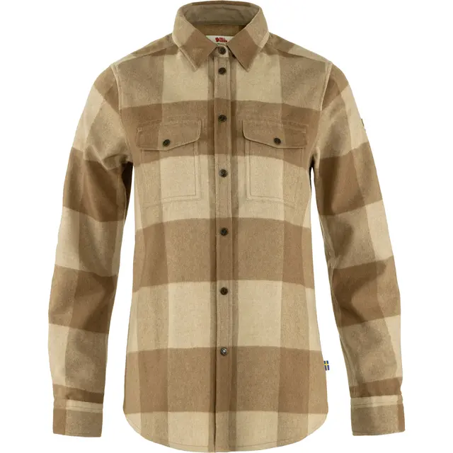 Skjorte til dame XS Fjällräven Canada Shirt W XS 232-191 