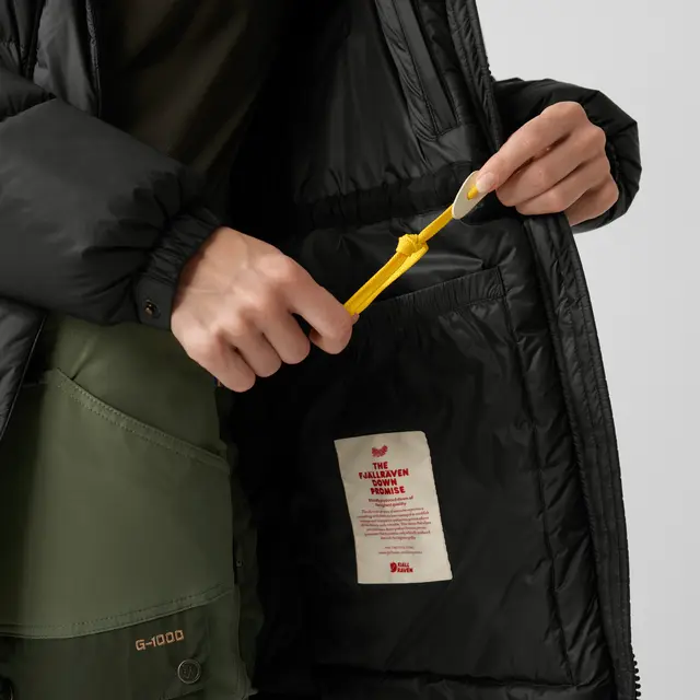 Dunjakke til dame XS Fjällräven Expedition Down Parka W XS 55 