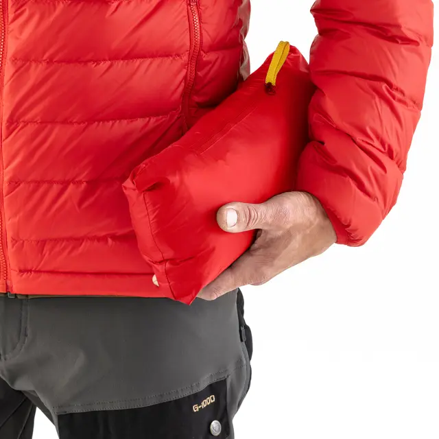 Dunjakke til herre L Fjällräven Expedition Down Hood M L 560 