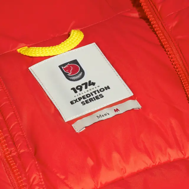 Dunjakke til herre L Fjällräven Expedition Down Hood M L 560 