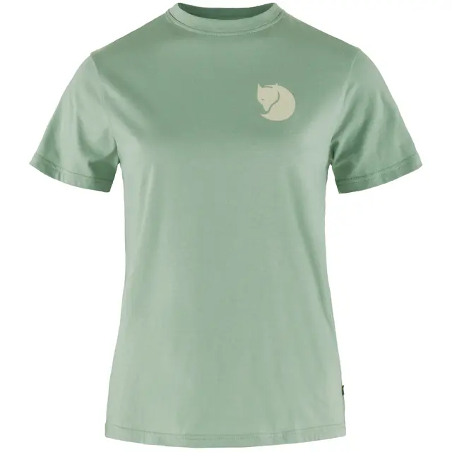 Skjorte til dame Fjällräven Fox Boxy Logo Tee W 674 