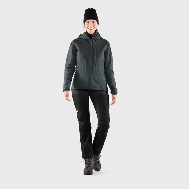 Jakke til dame M Fjällräven Keb Wool Padded Jacket W M 55 