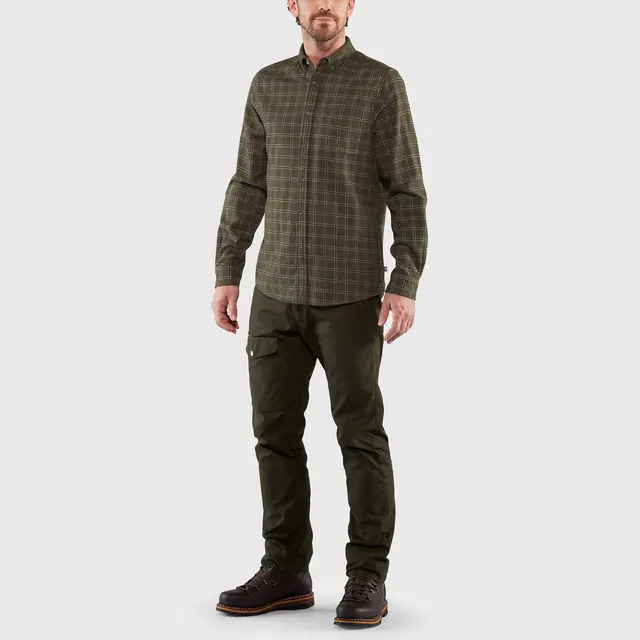 Skjorte til herre M Fjällräven Övik Flannel M M 625-534 