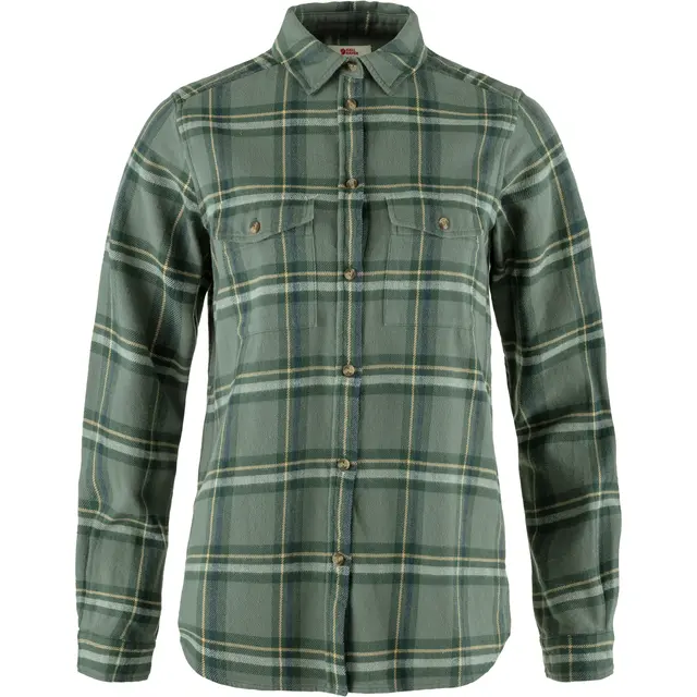 Skjorte til dame S Fjällräven Övik Heavy Flannel W S 614-67 