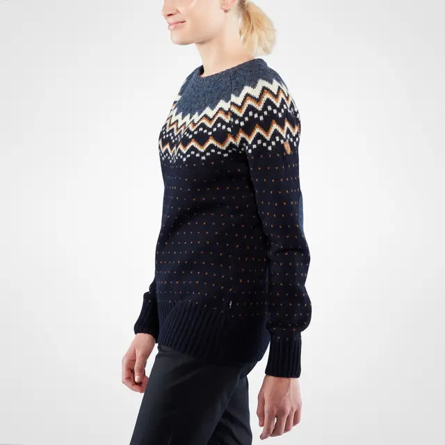 Genser til dame XS Fjällräven Övik Knit Sweater W XS 356 