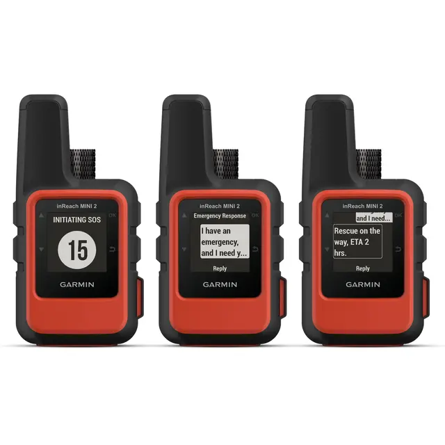 GPS med kommunikasjon Garmin inReach Mini 2 Red 