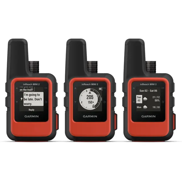 GPS med kommunikasjon Garmin inReach Mini 2 Red 