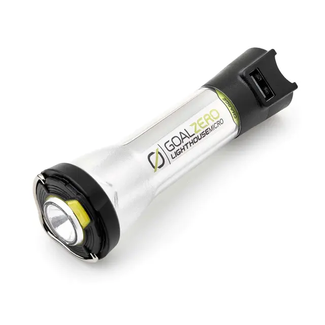 Teltlykt med batteribank 120 lm Goal Zero Lighthouse Micro Charge 