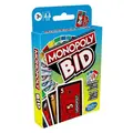 Monopol-kortstokk Hasbro Monopoly Bid