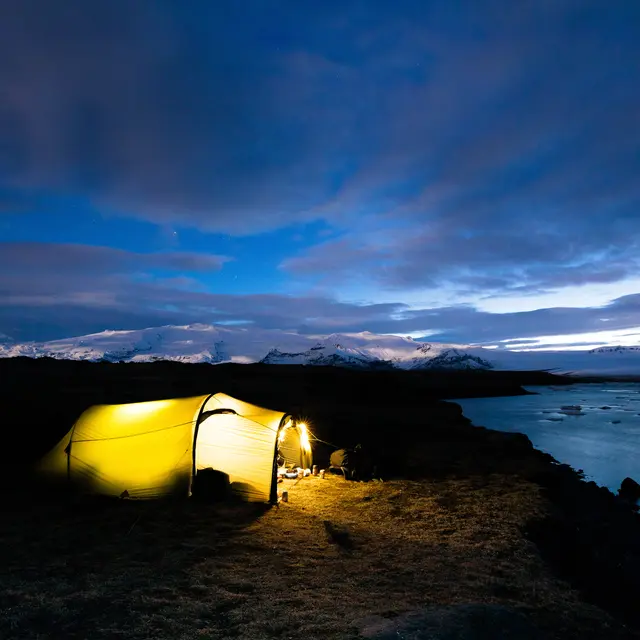 Tunnelltelt til 3 Helsport Lofoten Pro 3 Camp Green 