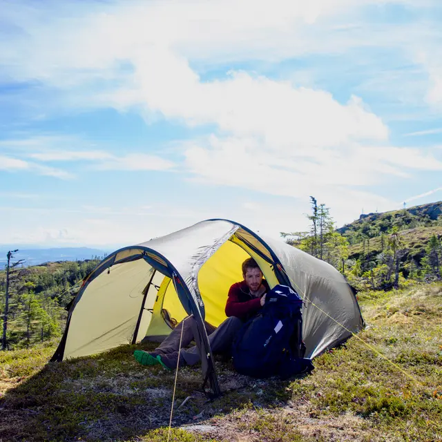 Tunnelltelt til 3 Helsport Lofoten Pro 3 Camp Green 