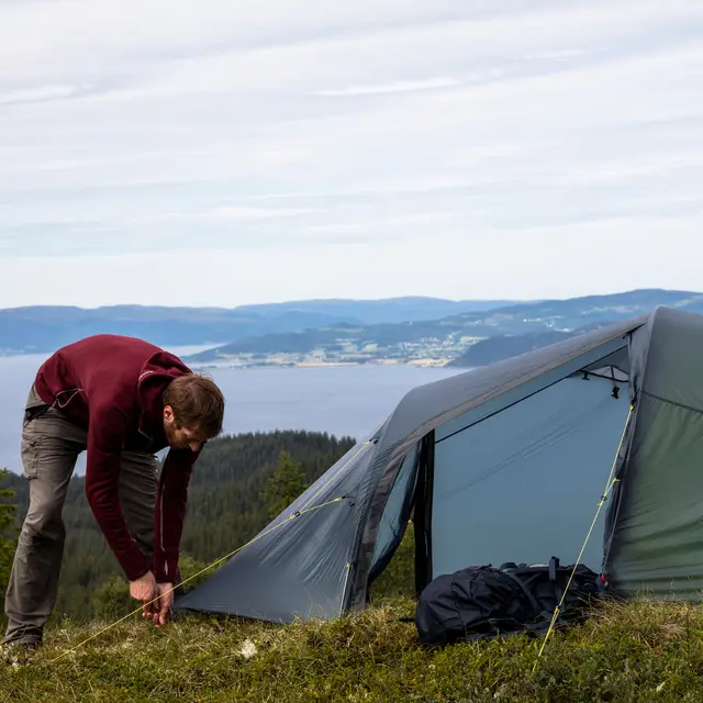 Tunnelltelt til 3 Helsport Lofoten Superlight 3 Camp Blue 