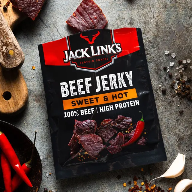 Beef Jerky Sweet And Hot Jack Links Beef Jerky Sweet And Hot 60g 