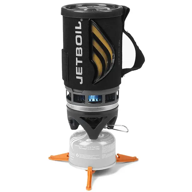 Gassbrenner med kjele 2,6 kW Jetboil Flash 1 liter Carbon 