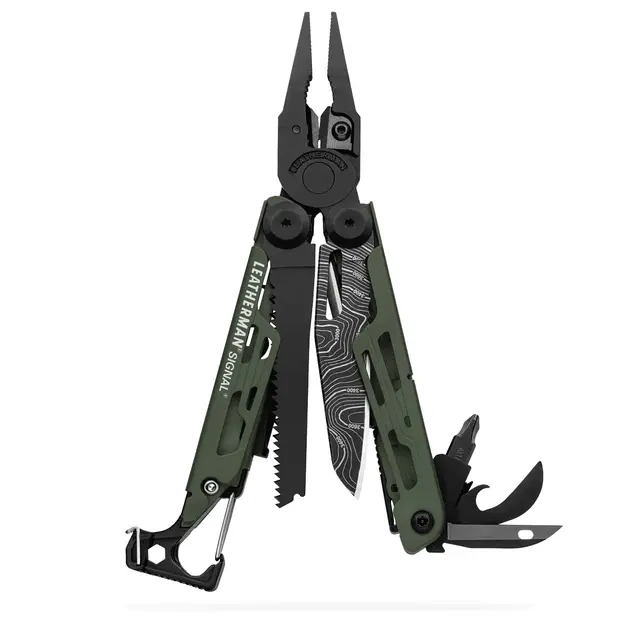 Multiverktøy Signal Leatherman Signal Topo Green 