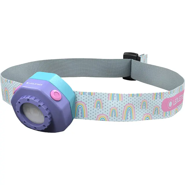 Hodelykt 40 lm Ledlenser Kidled 4r Purple 