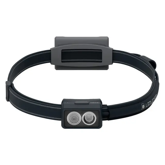 Hodelykt 200 lm Ledlenser NEO3 BlackGrey 