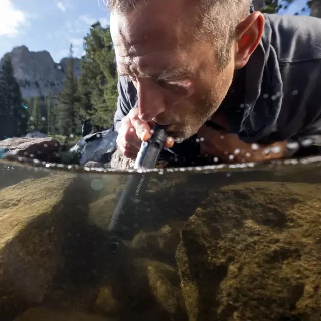 Vannrenser Lifestraw Peak Straw DarkGrey 