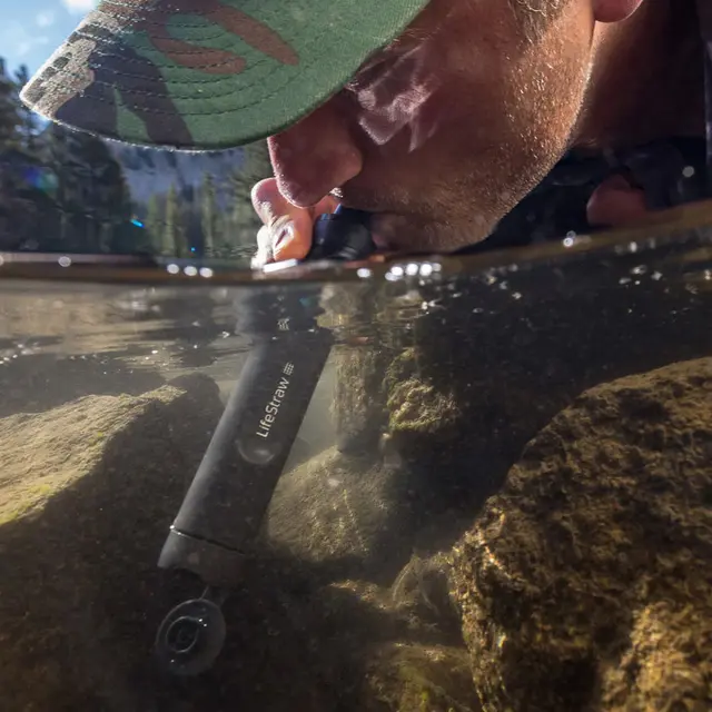 Vannrenser Lifestraw Peak Straw DarkGrey 