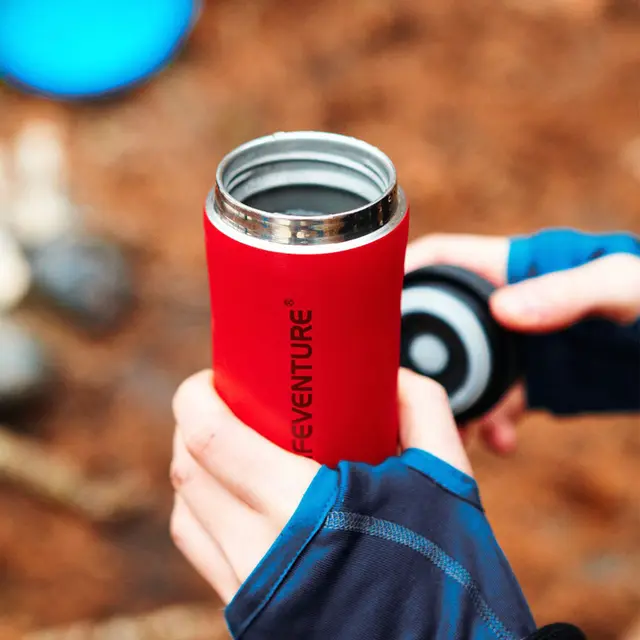 Termokopp Lifeventure Thermal Mug 3 dl MattRed 