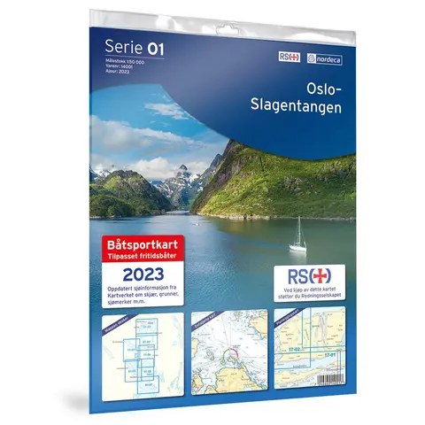 Oslo-Slagentangen Nordeca B&#229;tsport 1:50 000 14001