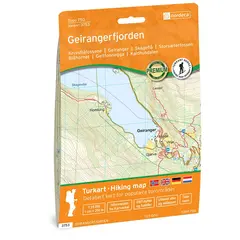 Geirangerfjorden Nordeca Topo 1:25 000 3753