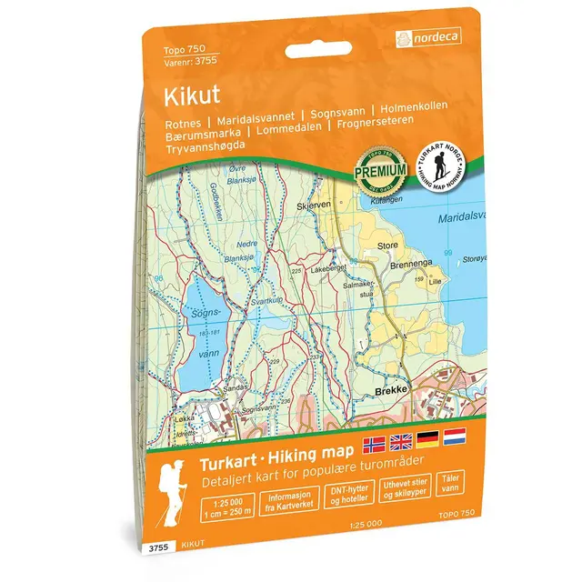 Kikut Nordeca Topo 1:25 000 3755 