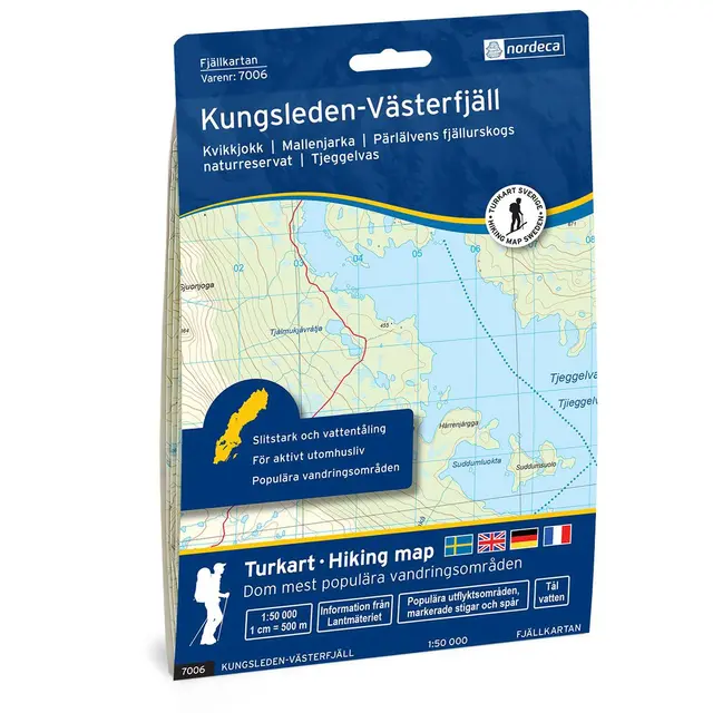 Sverige: Kungsleden-Västerfjäll Nordeca Sverige 7006 Kungsleden-Västerfj 