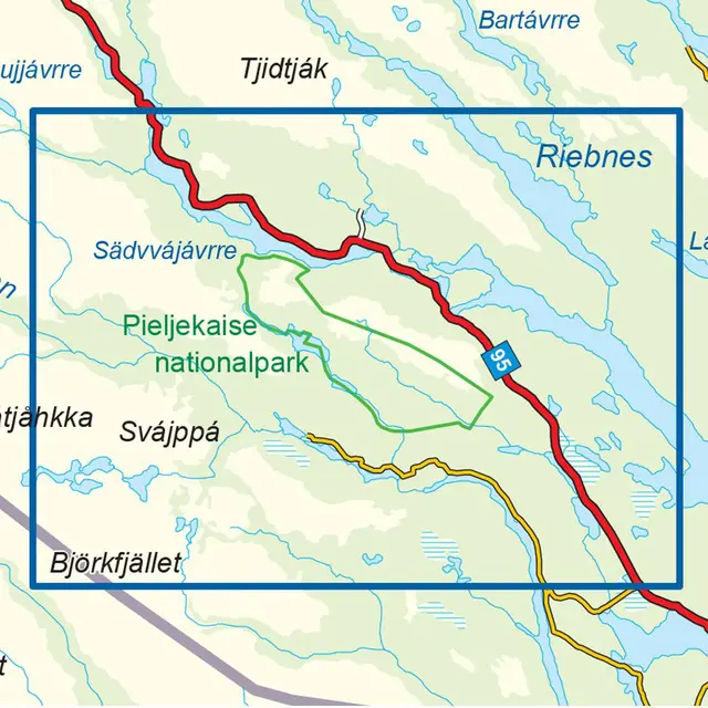 Sverige: Kungsleden-Jäkkvik Nordeca Sverige 7007 Kungsleden-Jäkkvik 