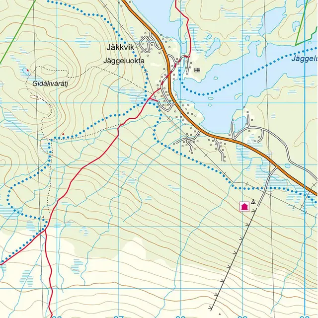 Sverige: Kungsleden-Jäkkvik Nordeca Sverige 7007 Kungsleden-Jäkkvik 