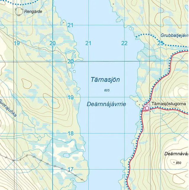 Sverige: Kungsleden-Hemavan Nordeca Sverige 7008 Kungsleden-Hemavan 