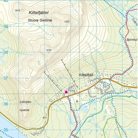 Sverige: Kittelfj&#228;ll Nordeca Sverige 7009 Kittelfj&#228;ll