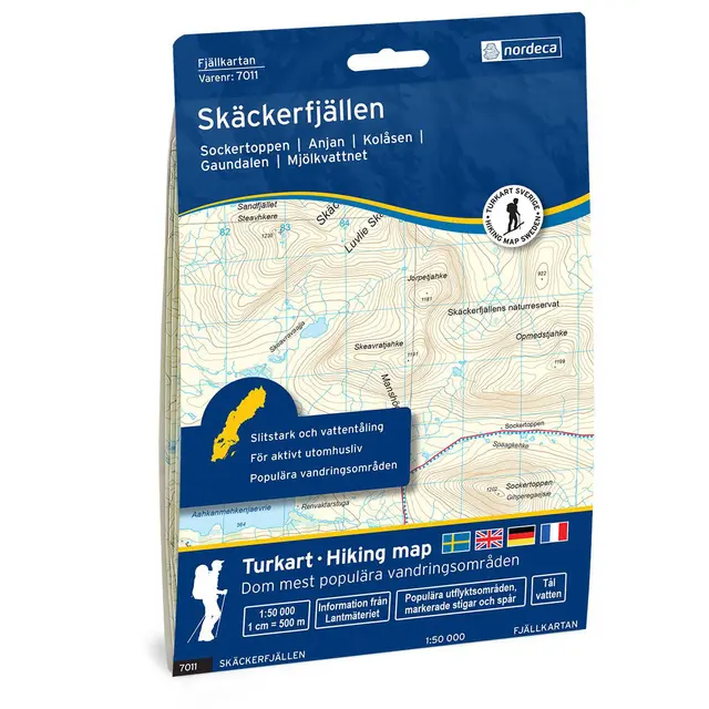 Sverige: Skäckerfjällen Nordeca Sverige 7011 Skäckerfjällen 