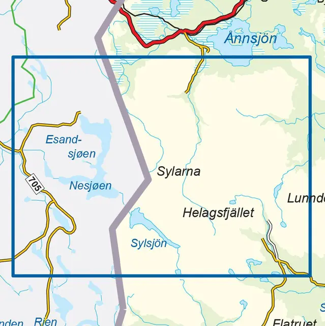 Sverige: Sylarna Nordeca Sverige 7013 Sylarna 