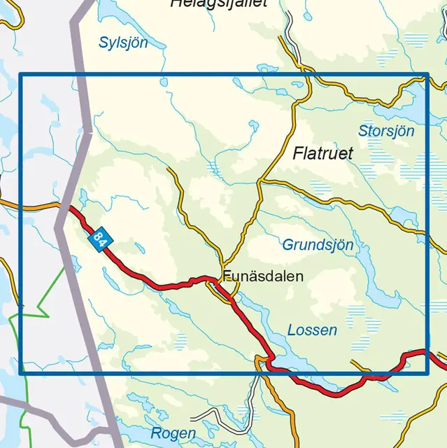 Sverige: Funäsfjällen Nordeca Sverige 7015 Funäsfjällen 