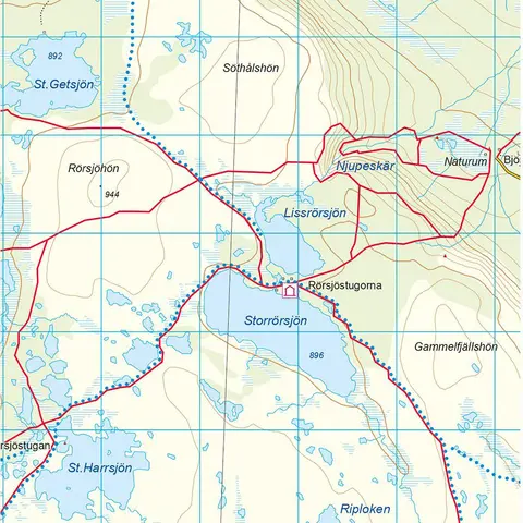 Sverige: Fulufj&#228;llet Nordeca Sverige 7019 Fulufj&#228;llet