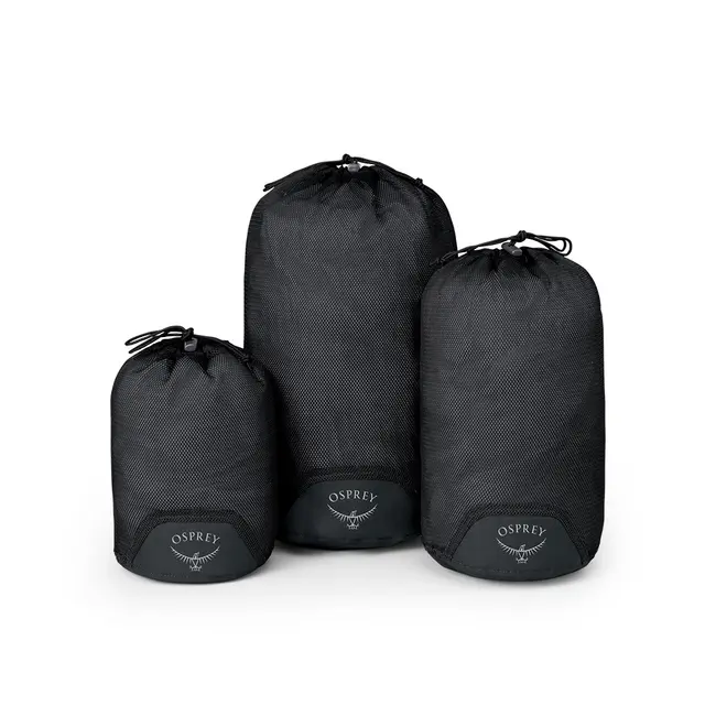 Pakkposer 3 pk. Osprey Daylite Mesh Stuff Sack Set 550 