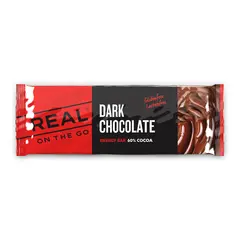 M&#248;rk sjokolade Real On-the-Go Dark Chocolate 50 gram