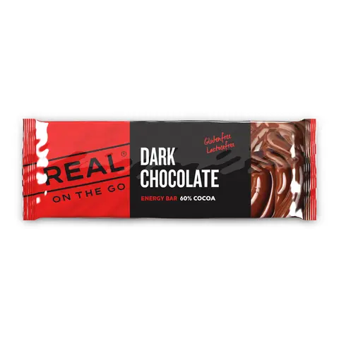 M&#248;rk sjokolade Real On-the-Go Dark Chocolate 50 gram