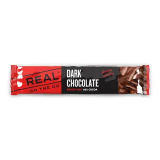 M&#248;rk sjokolade Real On-the-Go Dark Chocolate 25 gram