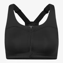 Sports-BH S Stay In Place Front Zip Sports Bra W S