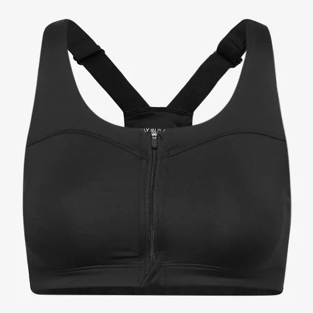 Sports-BH S Stay In Place Front Zip Sports Bra W S 