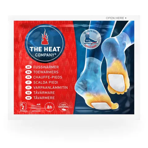 T&#229;varmer The Heat Company Toewarmers